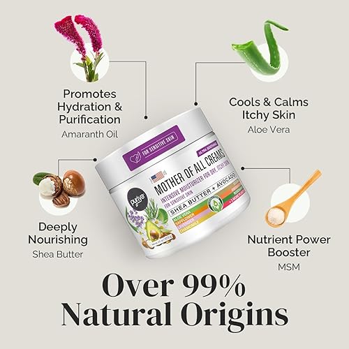 PURIYA MOTHER OF ALL CREAMS INTENSIVE MOISTURIZER WITH HONEY SHEA BUTTER FOR DRY, SENSITIVE SKIN
