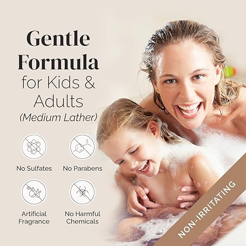 PURIYA TEA TREE CLARIFYING SHAMPOO FOR DRY, ITCHY SCALP RELIEF, SULFATE-FREE, 16 OZ