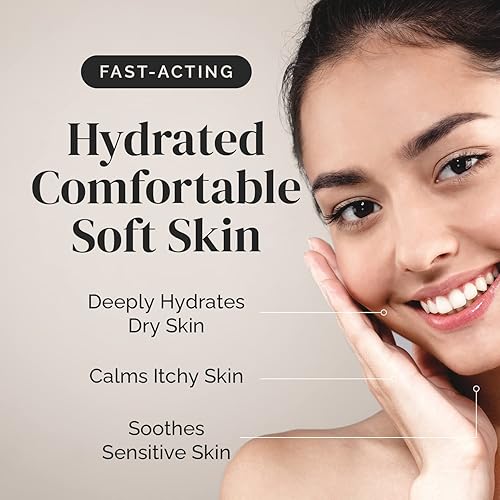 PURIYA INTENSIVE MOISTURIZER CREAM WITH HONEY SHEA BUTTER FOR DRY, SENSITIVE SKIN, PLANT-BASED