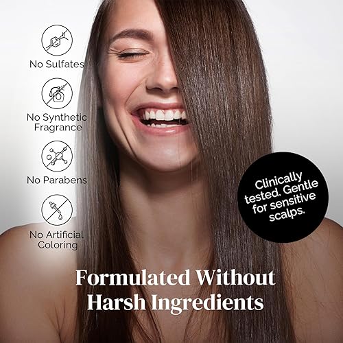 PURIYA SULFATE-FREE CONDITIONER WITH TEA TREE OIL FOR DRY, ITCHY SCALP DAMAGED HAIR, 16OZ