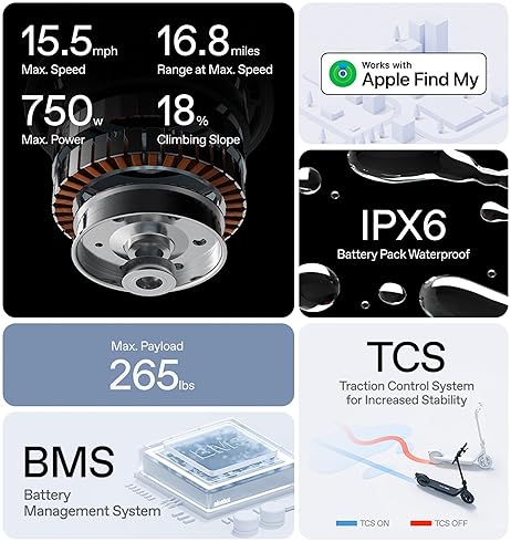 SEGWAY NINEBOT E2 PLUS II E2 PRO E3 PRO ELECTRIC SCOOTER, 15.5 20 MPH, LONG RANGE, FOLDABLE, UL CERT