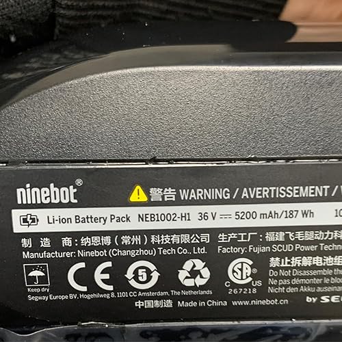 SEGWAY-NINEBOT EXTERNAL BATTERY PACK FOR ES1, ES2, ES4 ELECTRIC SCOOTERS LONG-RANGE UPGRADE