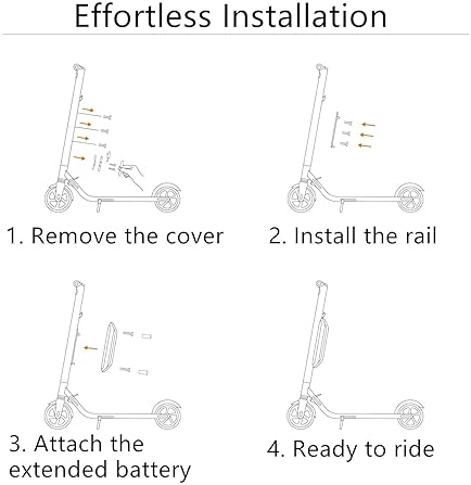 SEGWAY-NINEBOT EXTERNAL BATTERY PACK FOR ES1, ES2, ES4 ELECTRIC SCOOTERS LONG-RANGE UPGRADE