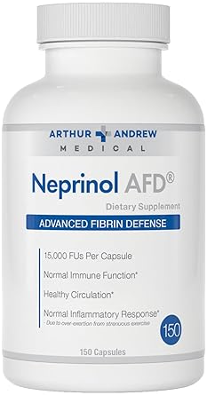 ARTHUR ANDREW MEDICAL, 150 CAPSULES MULTI-ENZYME BLEND WITH SERRAPEPTASE NATTOKINASE