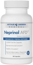 ARTHUR ANDREW MEDICAL NEPRINOL AFD MULTI-ENZYME BLEND WITH SERRAPEPTASE NATTOKINASE, 90 CAPSULES