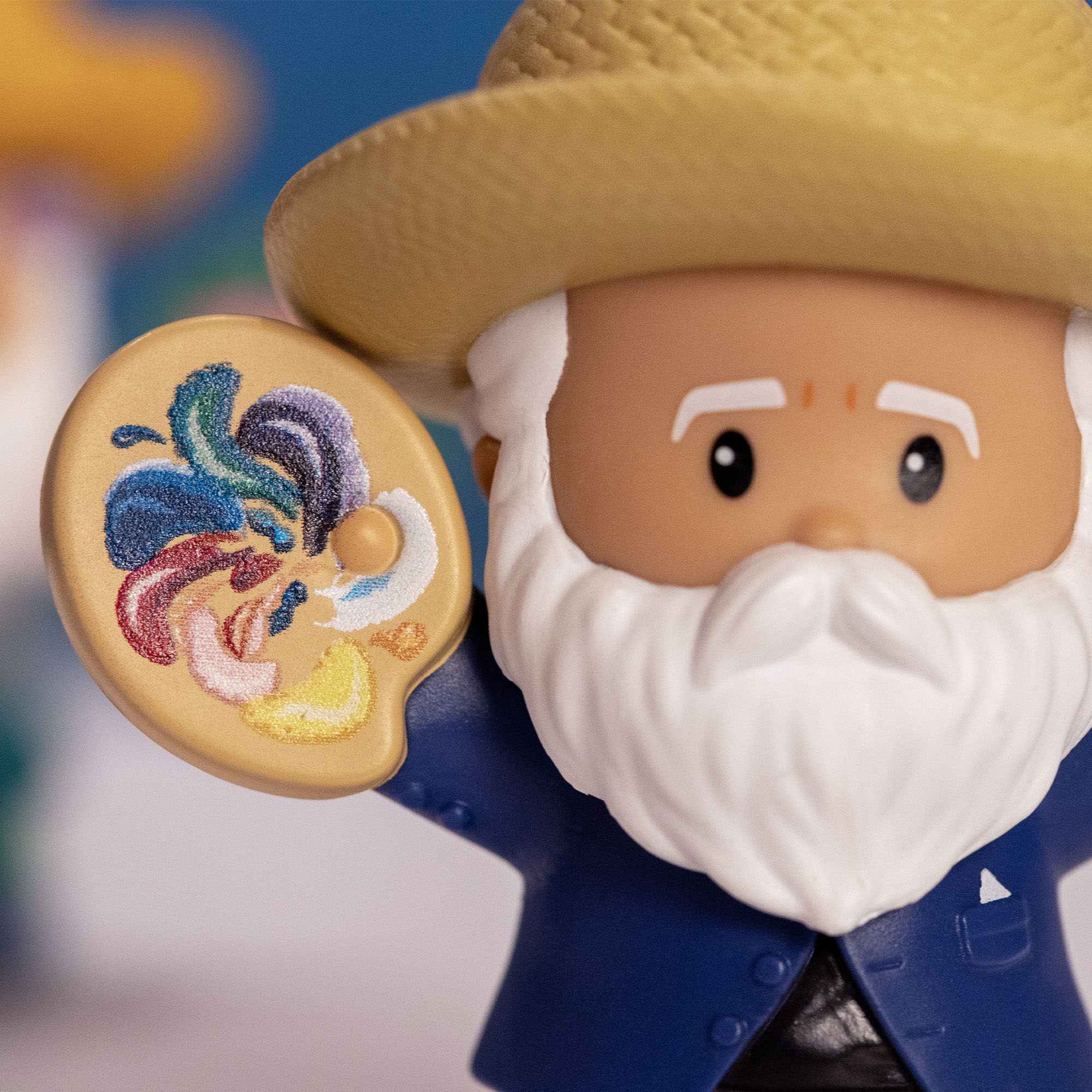 MATTEL LITTLE PEOPLE COLLECTOR X MOMA CLAUDE MONET FIGURE SET