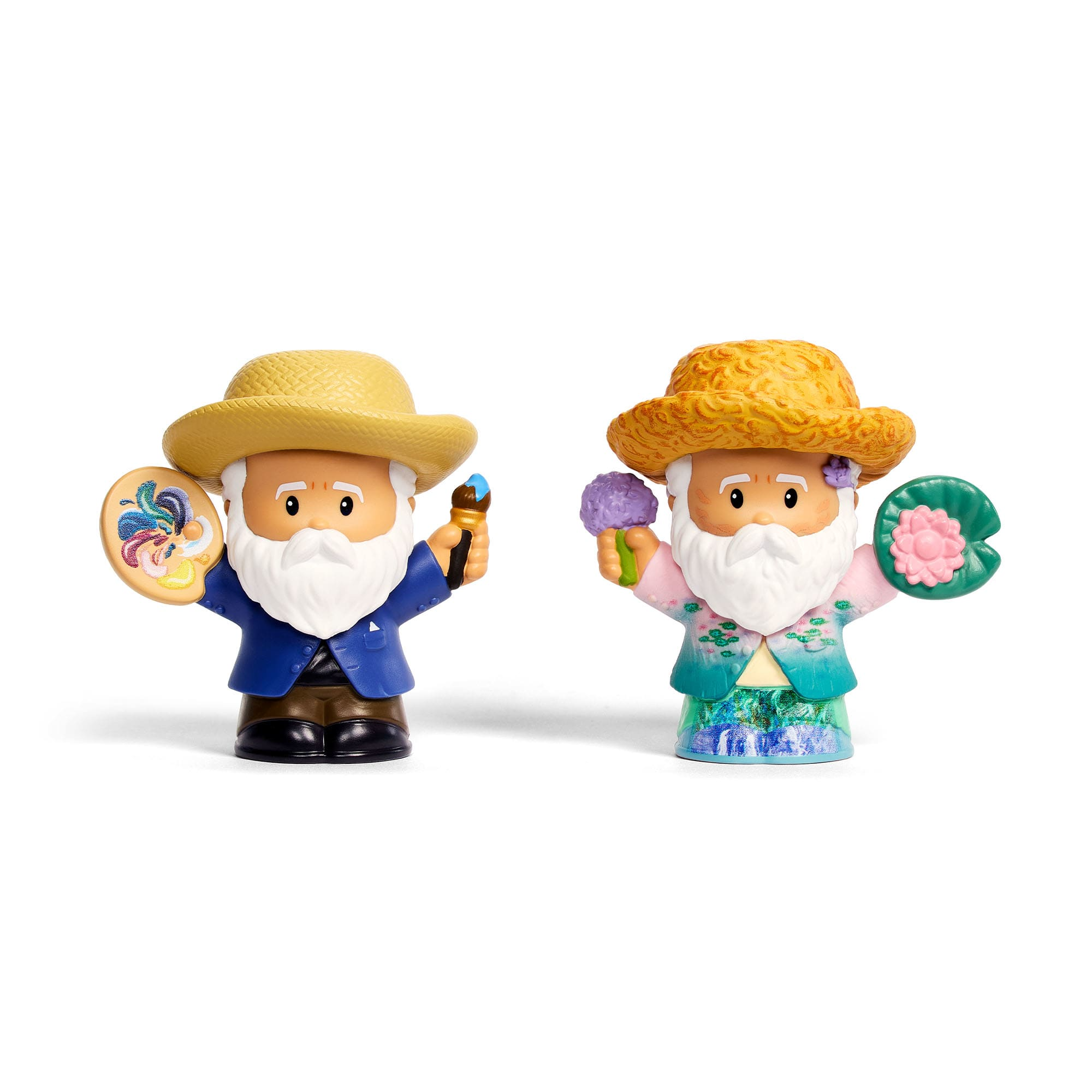 MATTEL LITTLE PEOPLE COLLECTOR X MOMA CLAUDE MONET FIGURE SET