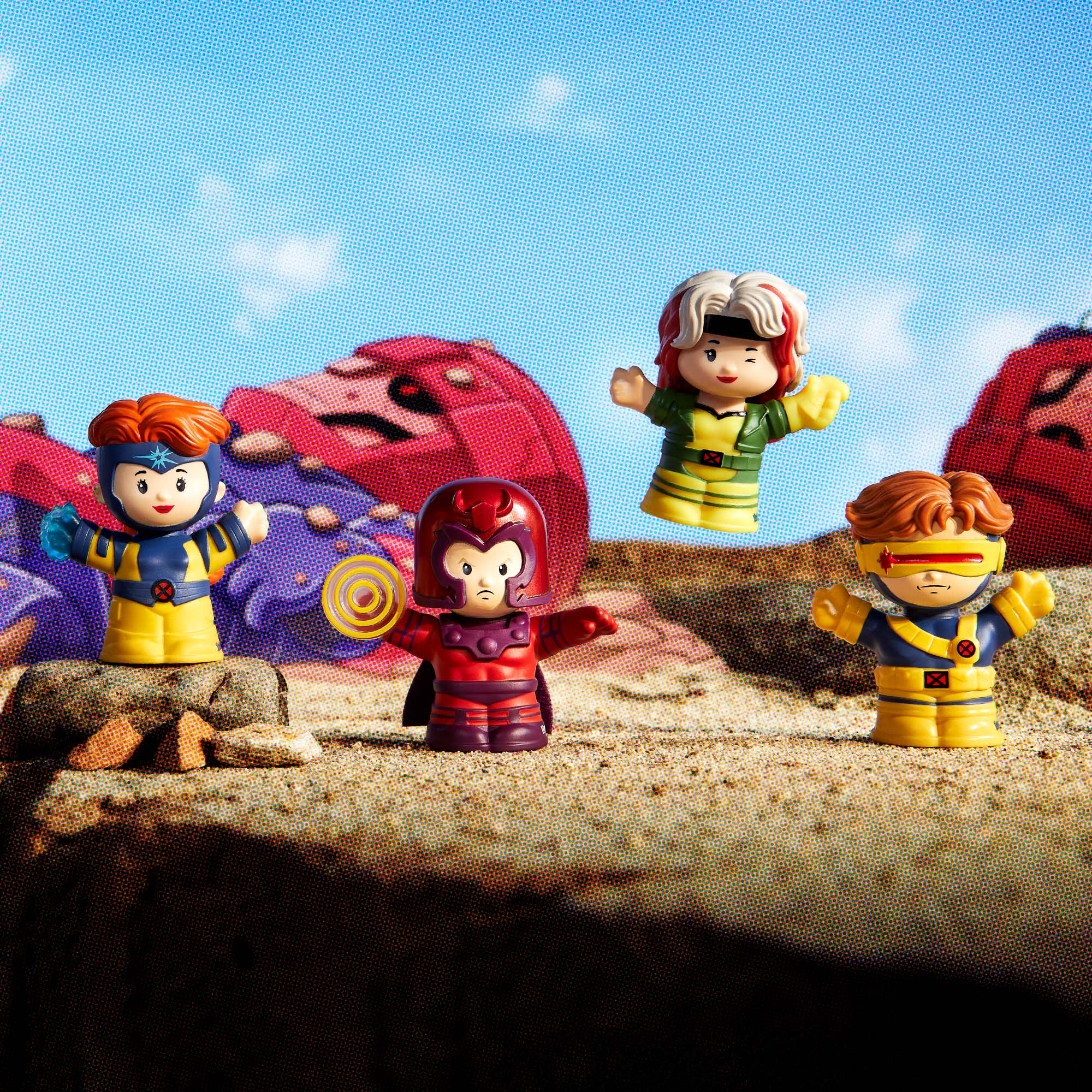 LITTLE PEOPLE COLLECTOR MARVEL X-MEN: ISSUE 2 SPECIAL EDITION SET