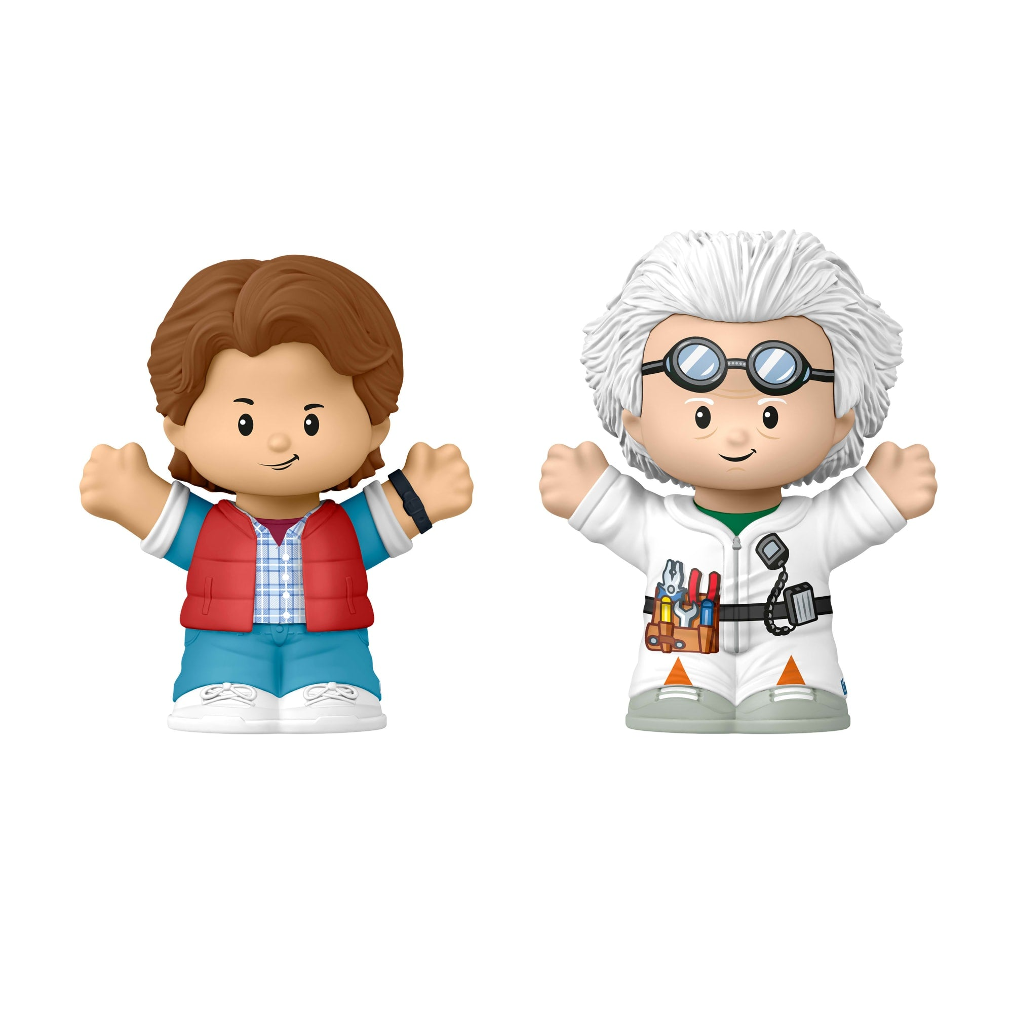 LITTLE PEOPLE COLLECTOR BACK TO THE FUTURE SPECIAL EDITION COLLECTIBLE SET