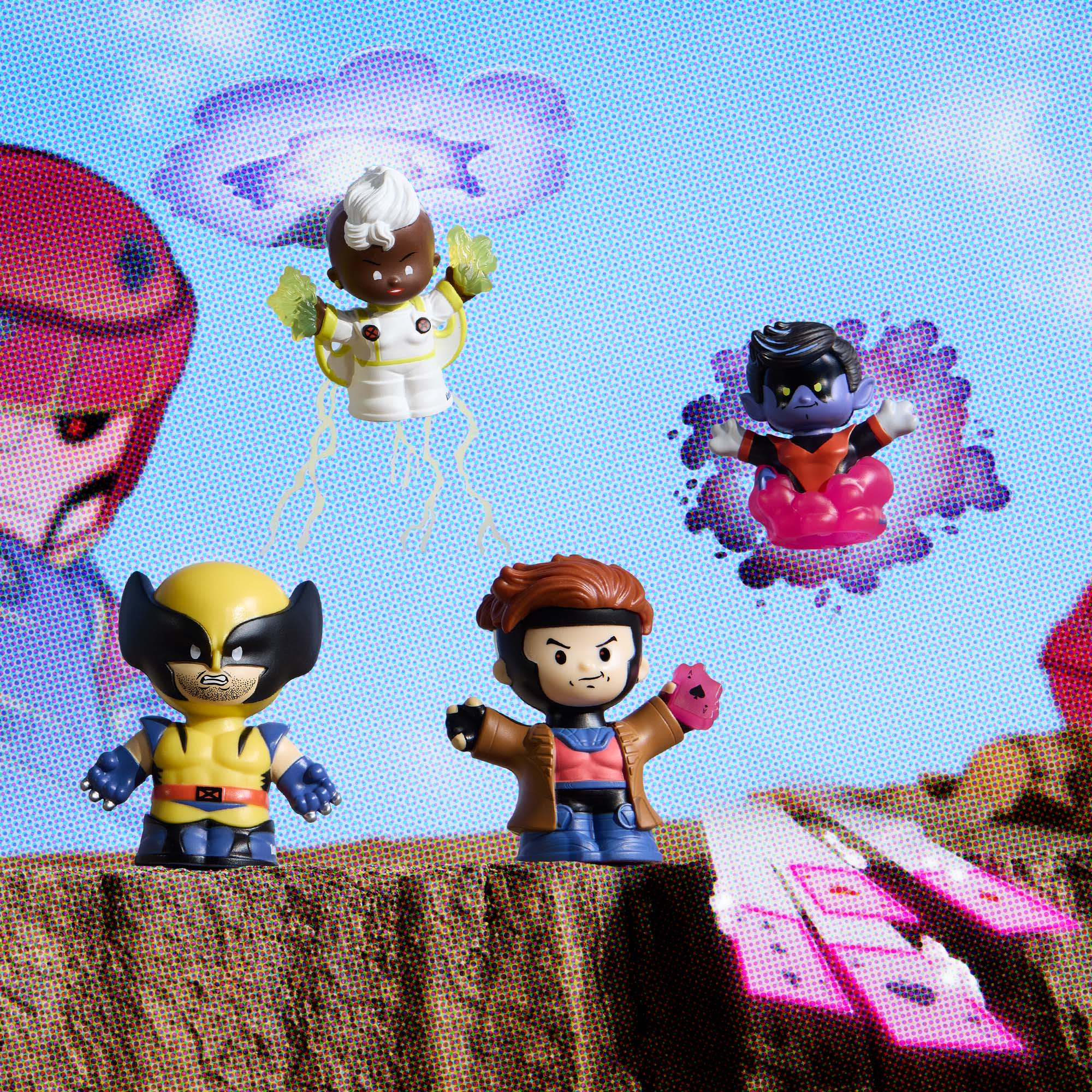 LITTLE PEOPLE COLLECTOR MARVEL X-MEN: ISSUE 1 SPECIAL EDITION COLLECTIBLE SET