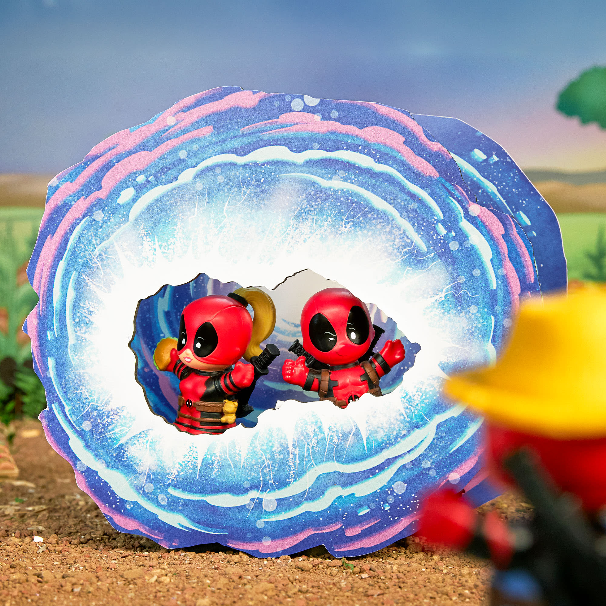 LITTLE PEOPLE COLLECTOR DEADPOOL COLLECTIBLE SET