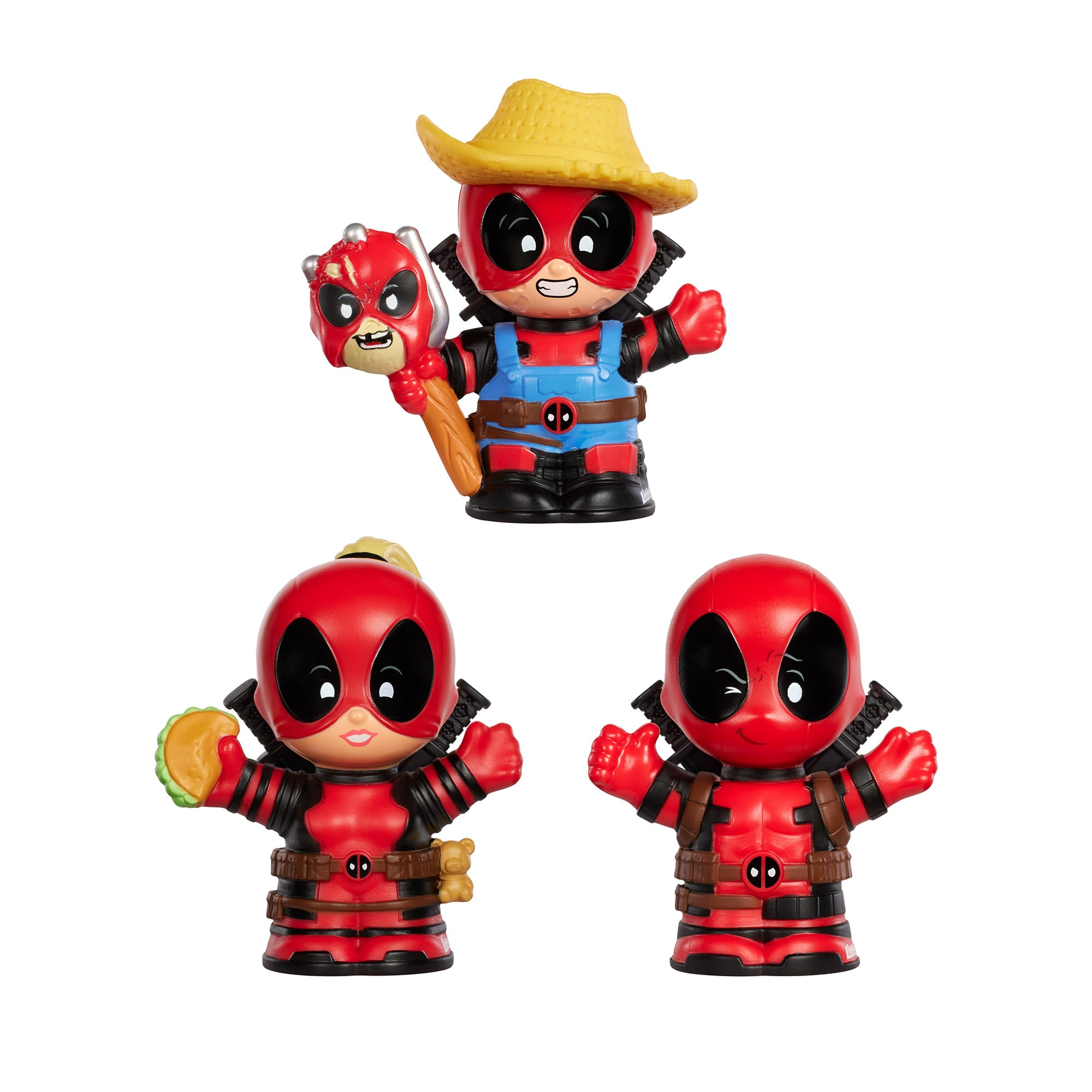 LITTLE PEOPLE COLLECTOR DEADPOOL COLLECTIBLE SET