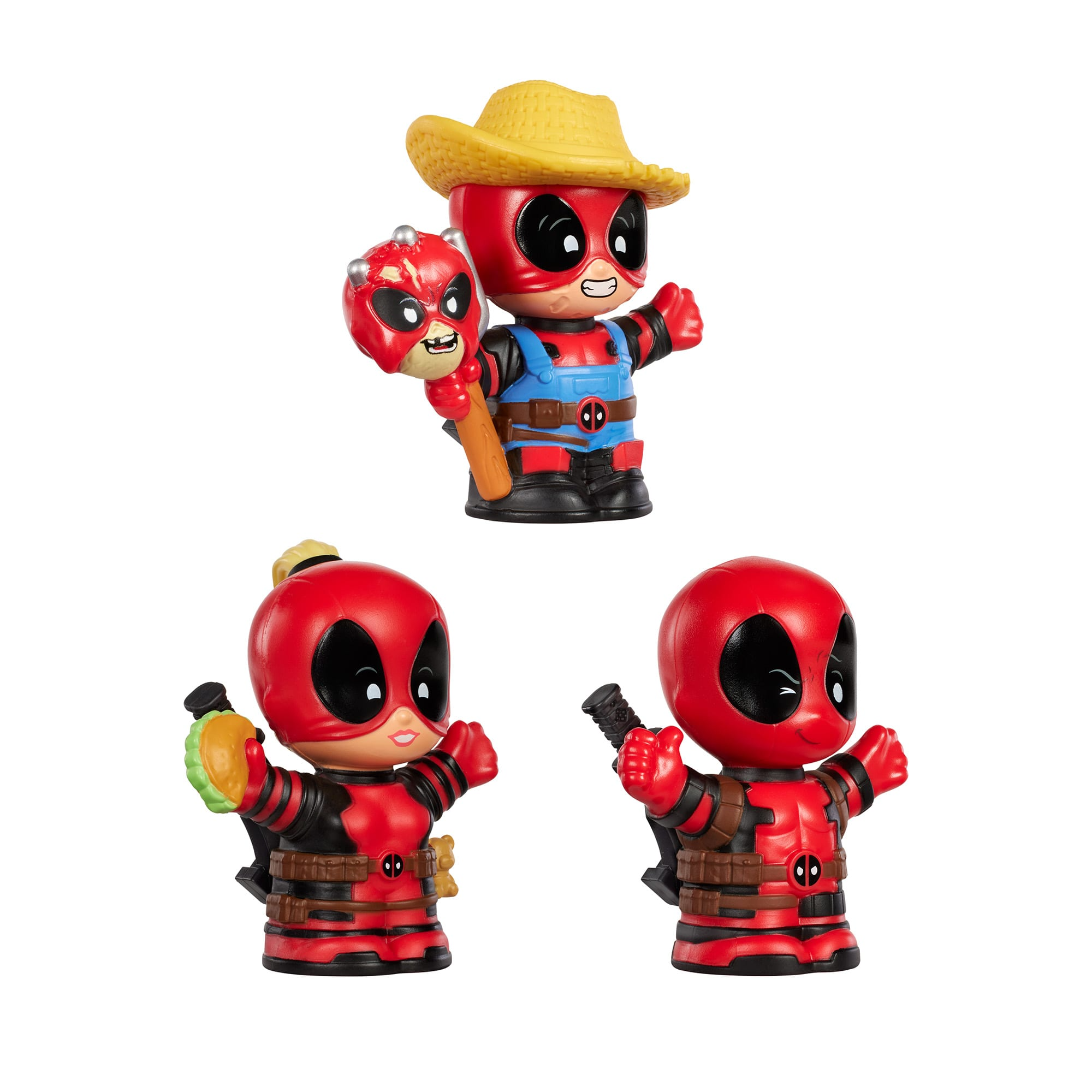 LITTLE PEOPLE COLLECTOR DEADPOOL COLLECTIBLE SET