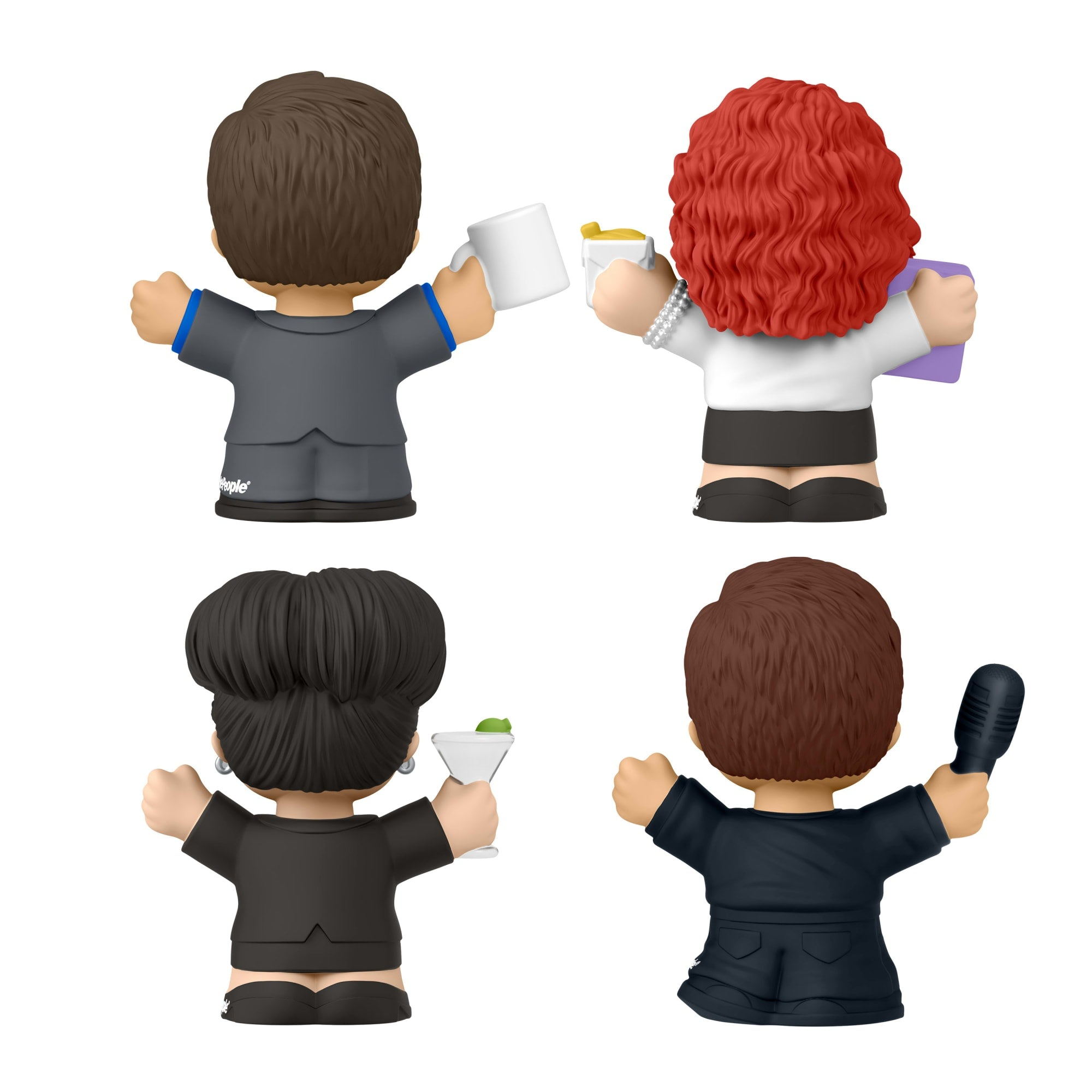 LITTLE PEOPLE COLLECTOR WILL AND GRACE TV SERIES SPECIAL EDITION COLLECTIBLE SET