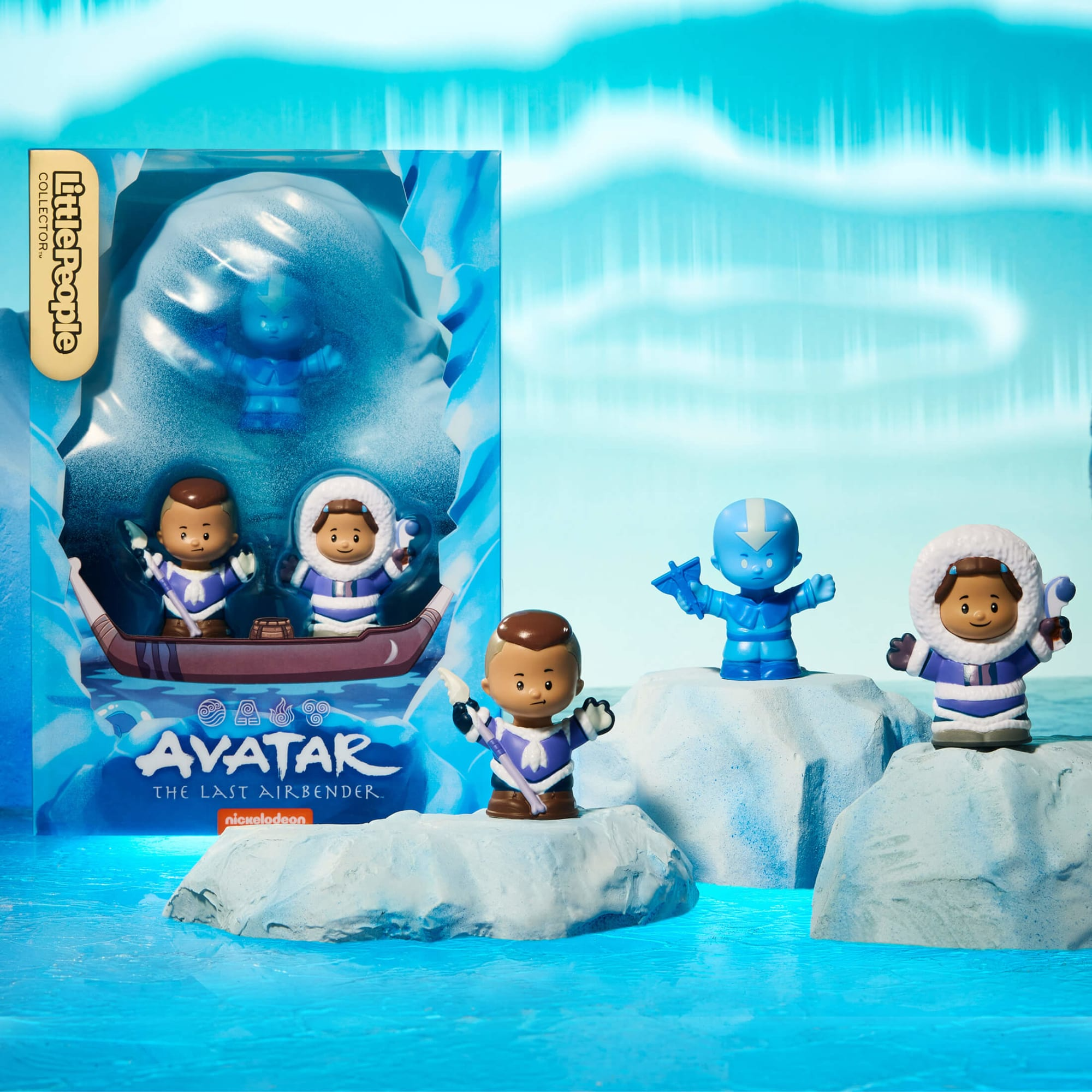 LITTLE PEOPLE COLLECTOR AVATAR THE LAST AIRBENDER FIGURES COLLECTIBLE FIGURE