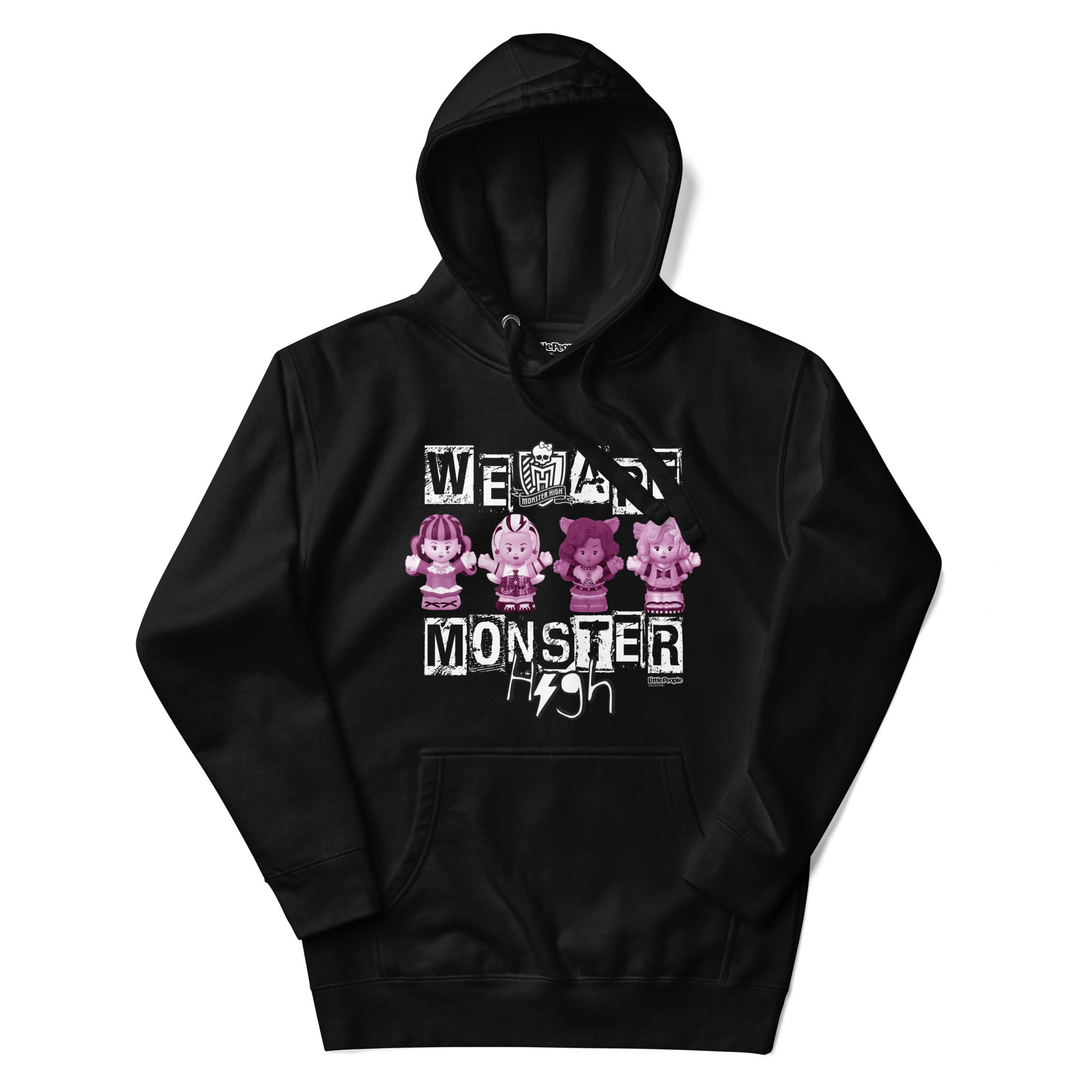 LITTLE PEOPLE COLLECTOR MONSTER HIGH BLACK HOODIE