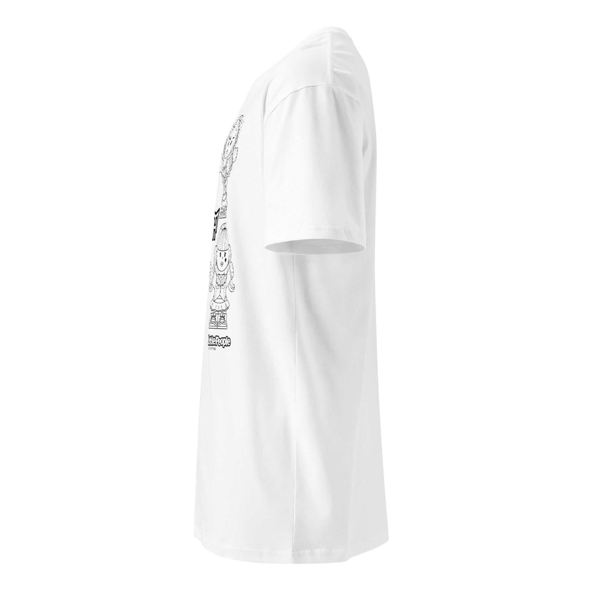 LITTLE PEOPLE COLLECTOR MC REVEALED FAN DESIGNED WHITE T-SHIRT