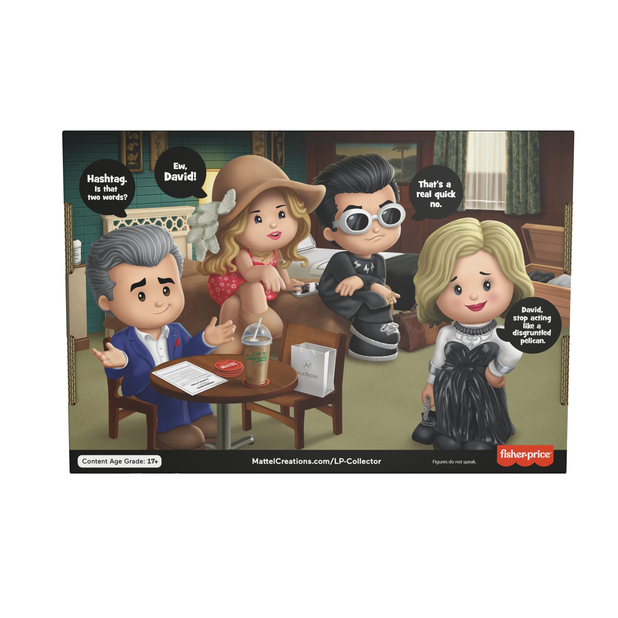 LITTLE PEOPLE COLLECTOR SCHITT'S CREEK SPECIAL EDITION SET