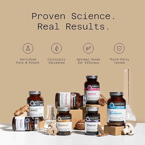 QUALITY OF LIFE, 60 VEGICAPS HEALTHY AGING INFLAMMATION SUPPORT SUPPLEMENT