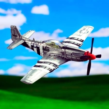 MATCHBOX NORTH AMERICAN P-51 MUSTANG COLLECTIBLE DIECAST