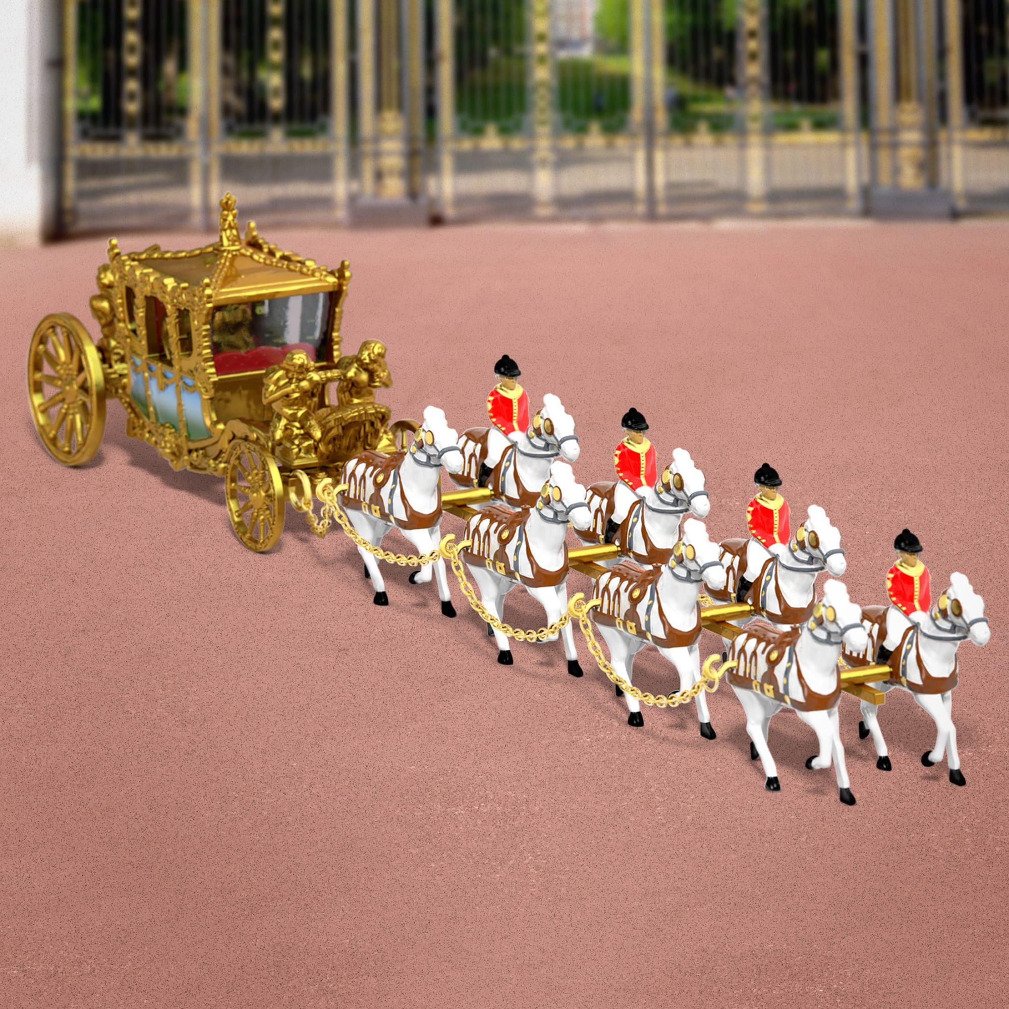 MATCHBOX COLLECTORS CORONATION GOLD STATE COACH COLLECTIBLE DIECAST