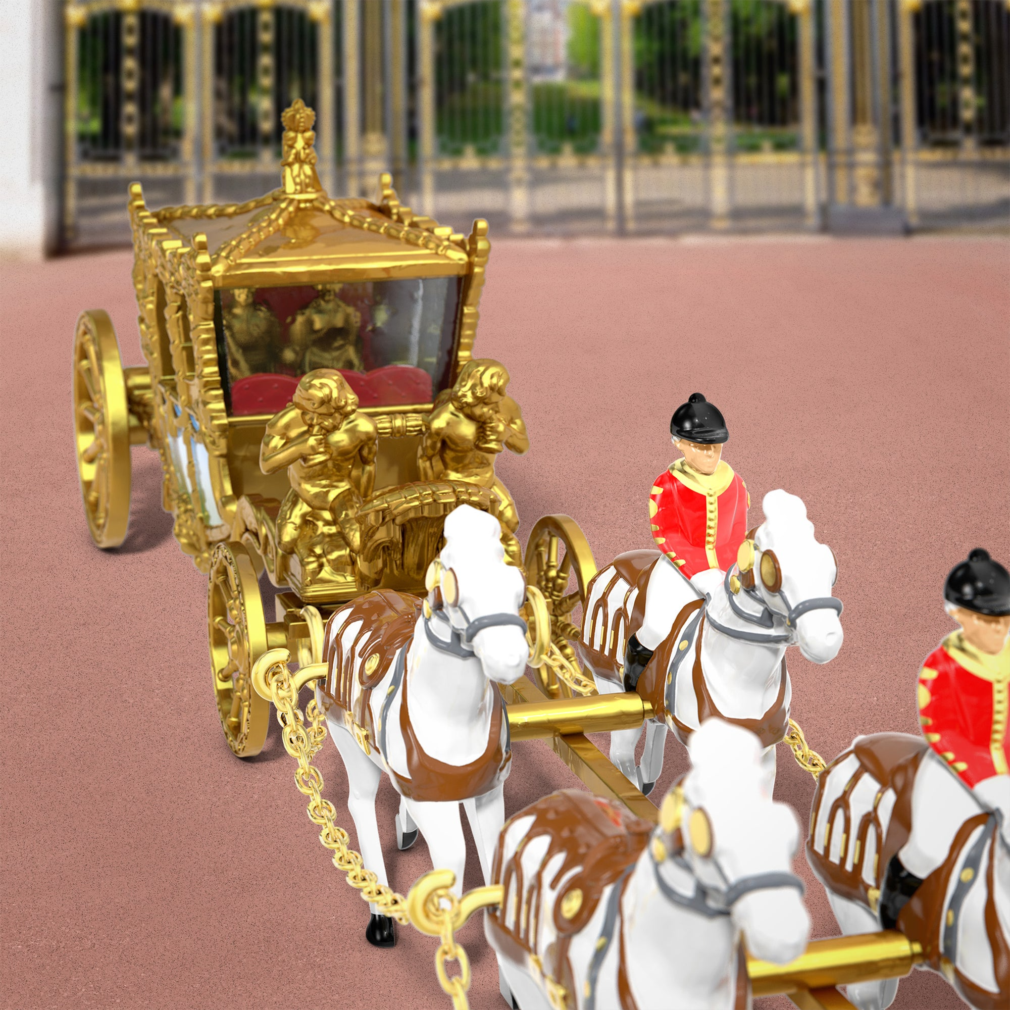 MATCHBOX COLLECTORS CORONATION GOLD STATE COACH COLLECTIBLE DIECAST