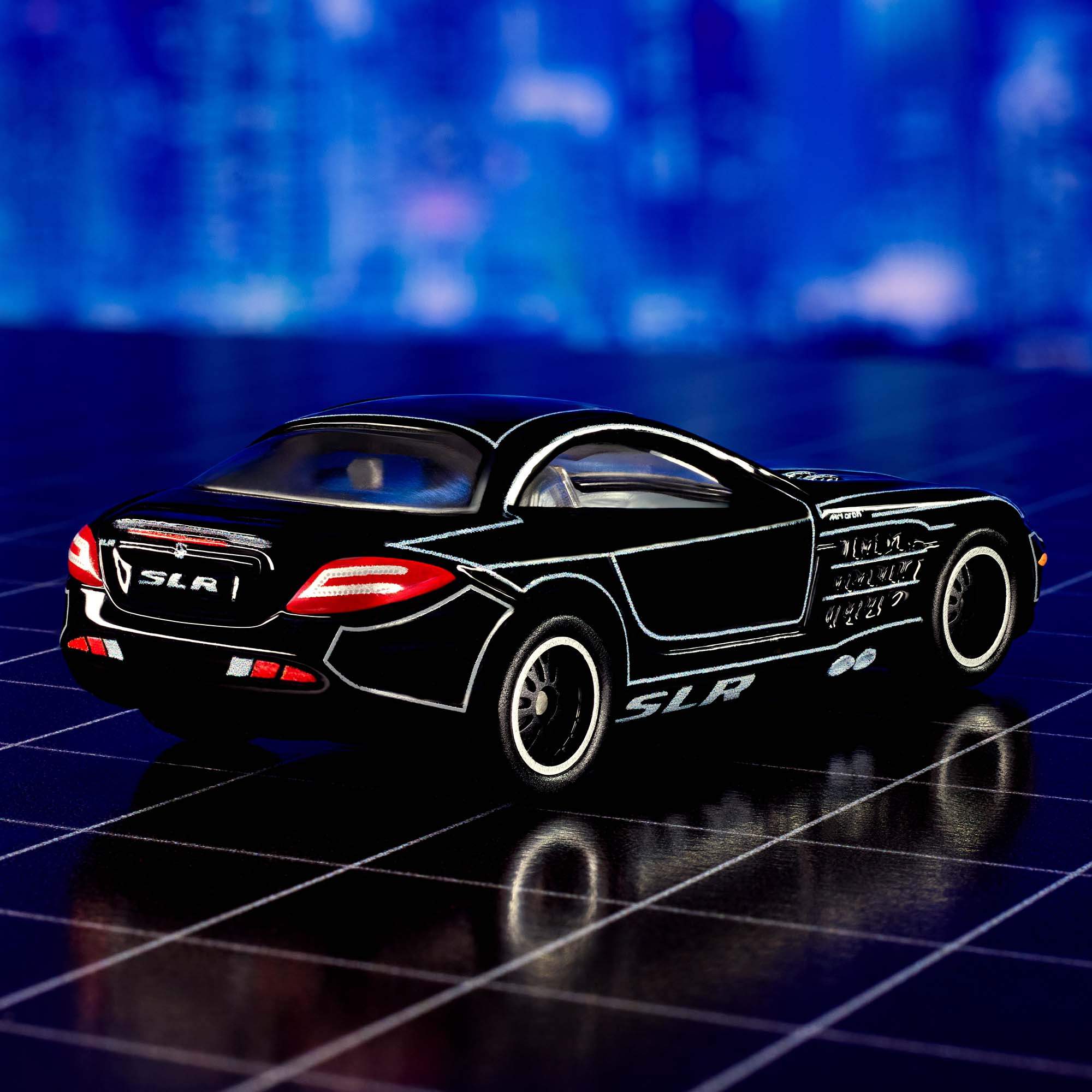 MATCHBOX COLLECTORS MERCEDES-BENZ SLR MCLAREN COLLECTIBLE DIECAST