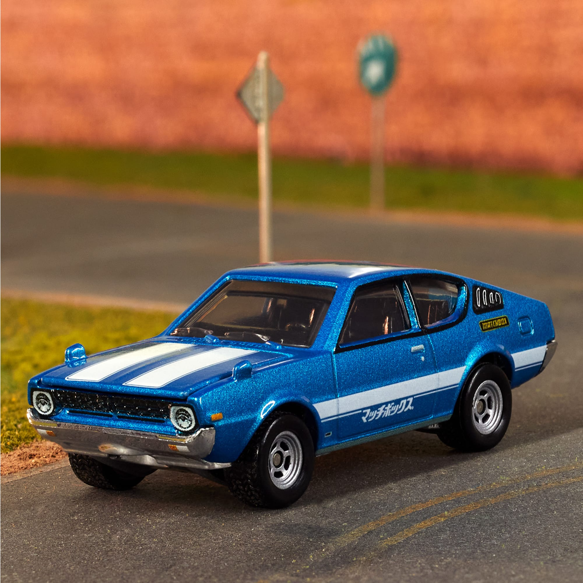 MATCHBOX 1975 MITSUBISHI LANCER CELESTE COLLECTIBLE DIECAST