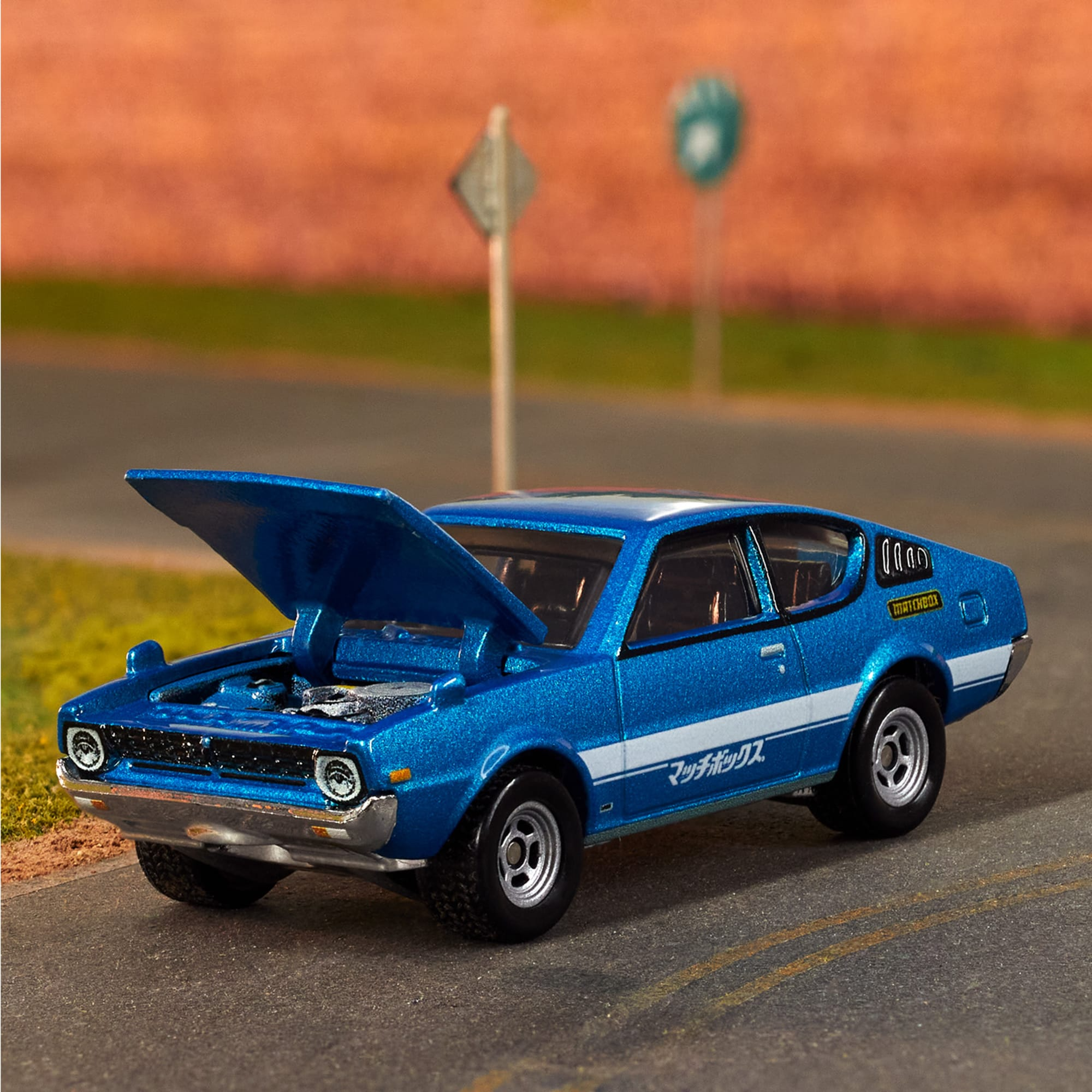 MATCHBOX 1975 MITSUBISHI LANCER CELESTE COLLECTIBLE DIECAST