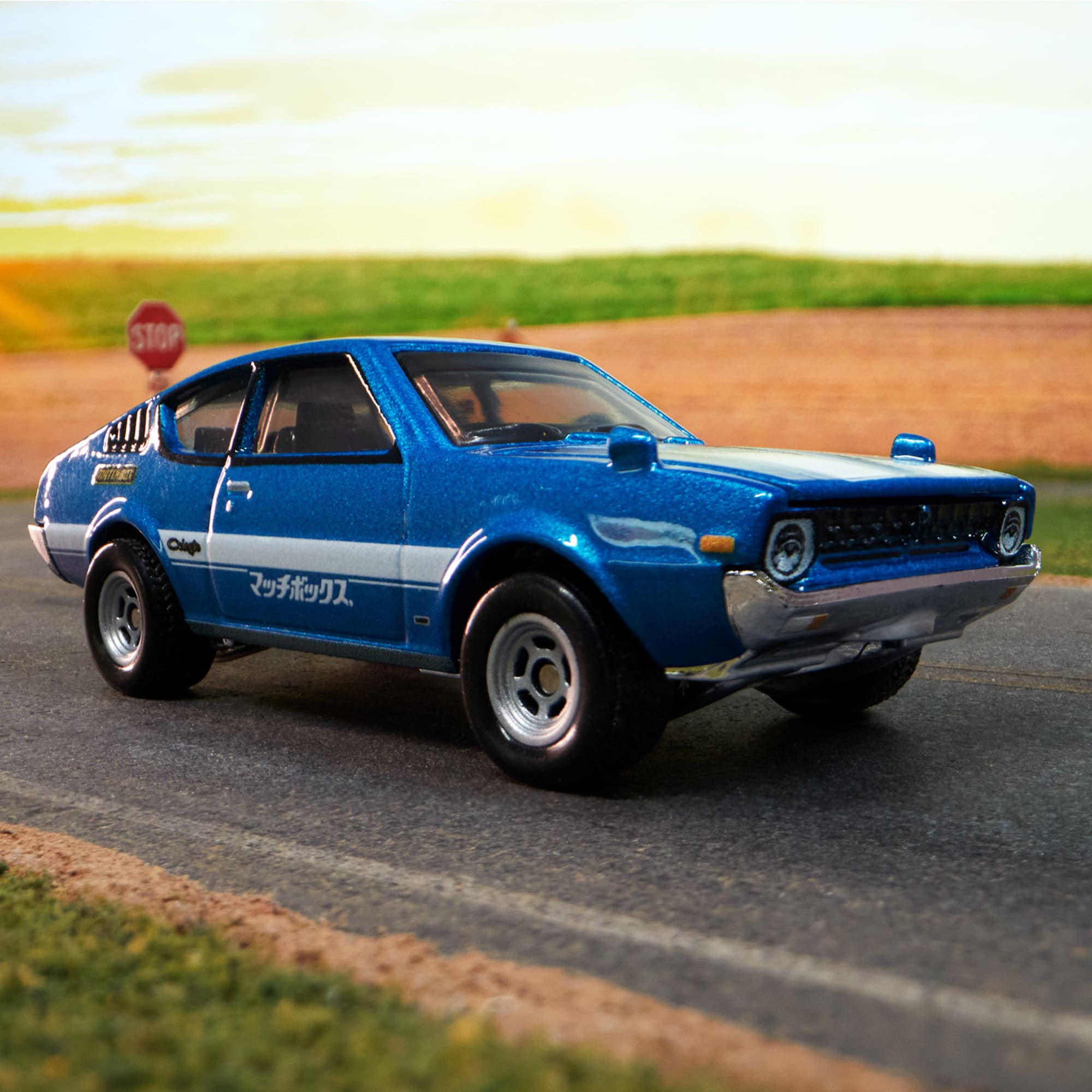 MATCHBOX 1975 MITSUBISHI LANCER CELESTE COLLECTIBLE DIECAST