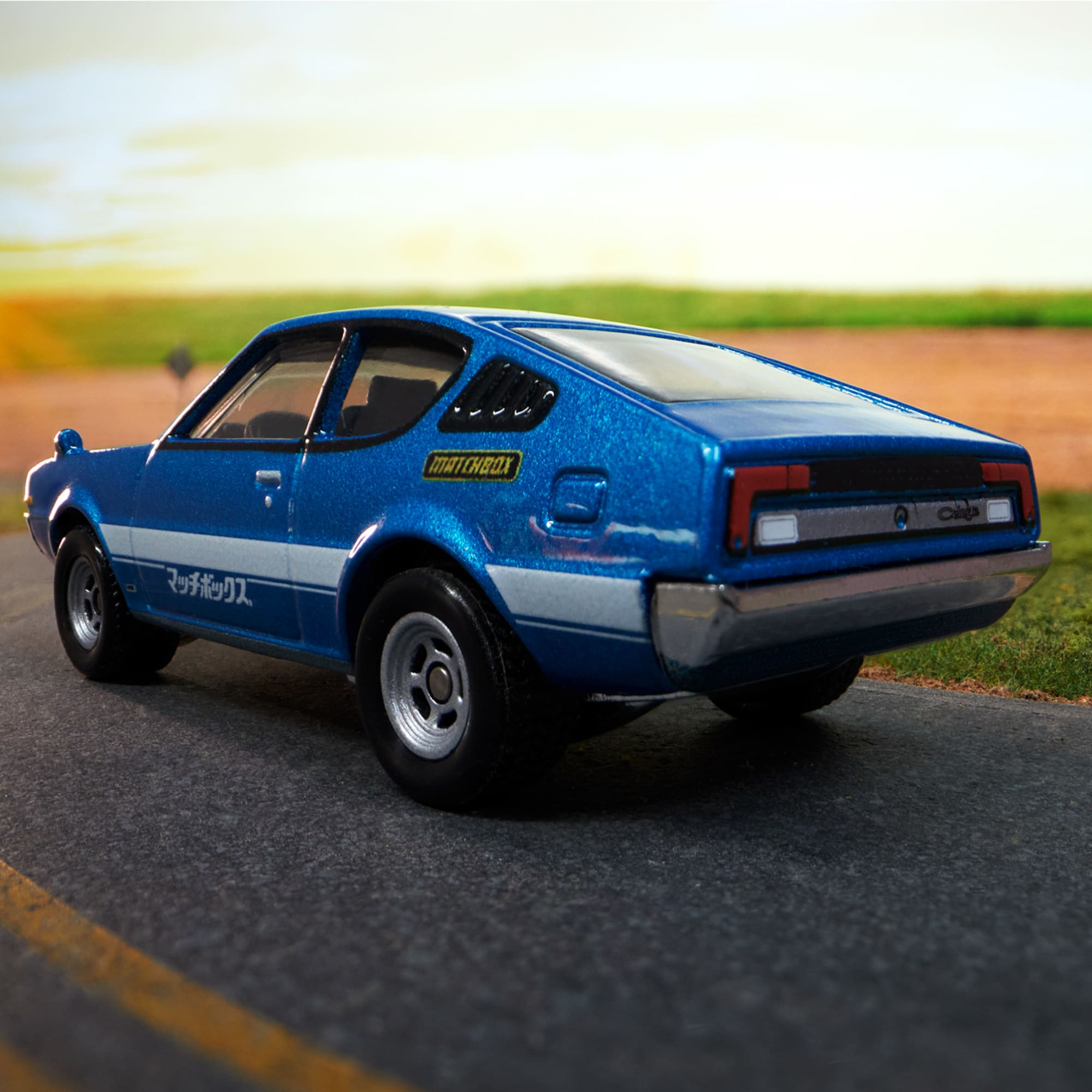 MATCHBOX 1975 MITSUBISHI LANCER CELESTE COLLECTIBLE DIECAST
