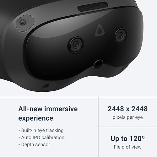 HTC VIVE FOCUS VISION MIXED REALITY PC VR HEADSET WITH CONTROLLERS CONSUMER EDITION