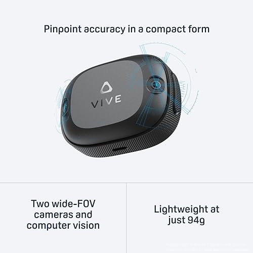 HTC VIVE ULTIMATE TRACKER WITH DONGLE MOTION TRACKING ACCESSORY FOR VR HEADSETS