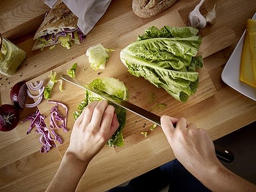 WUSTHOF GOURMET 4-INCH UTILITY KNIFE, HIGH-CARBON STAINLESS STEEL BLADE, BLACK HANDLE