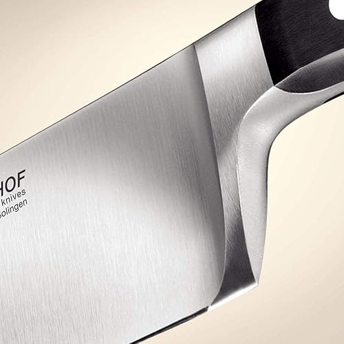 WUSTHOF CLASSIC 4-INCH PARING KNIFE, PRECISION FORGED GERMAN STAINLESS STEEL, BLACK HANDLE