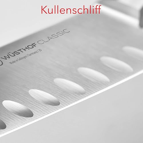 WUSTHOF CLASSIC WHITE 5-INCH HOLLOW-GROUND SANTOKU KNIFE JAPANESE CHEF S KNIFE FOR SLICING DICING