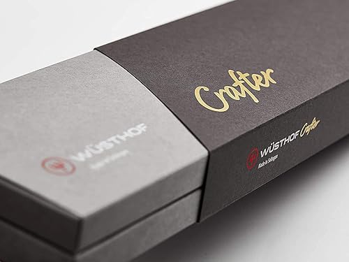 WUSTHOF CRAFTER 7-INCH HOLLOW EDGE SANTOKU KNIFE HIGH-CARBON STAINLESS STEEL CHEF S KNIFE