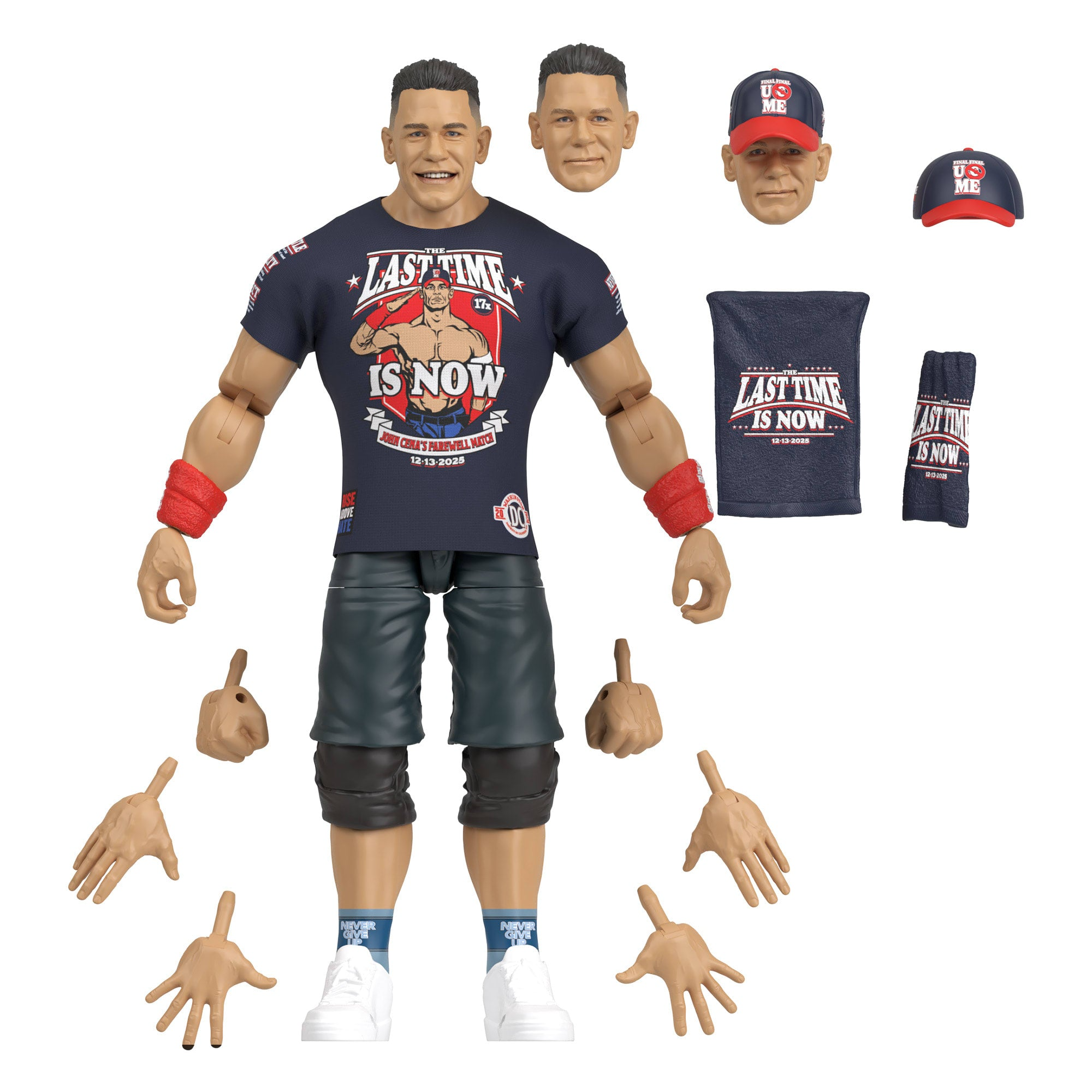 WWE ULTIMATE EDITION JOHN CENA FINAL MATCH ACTION FIGURE