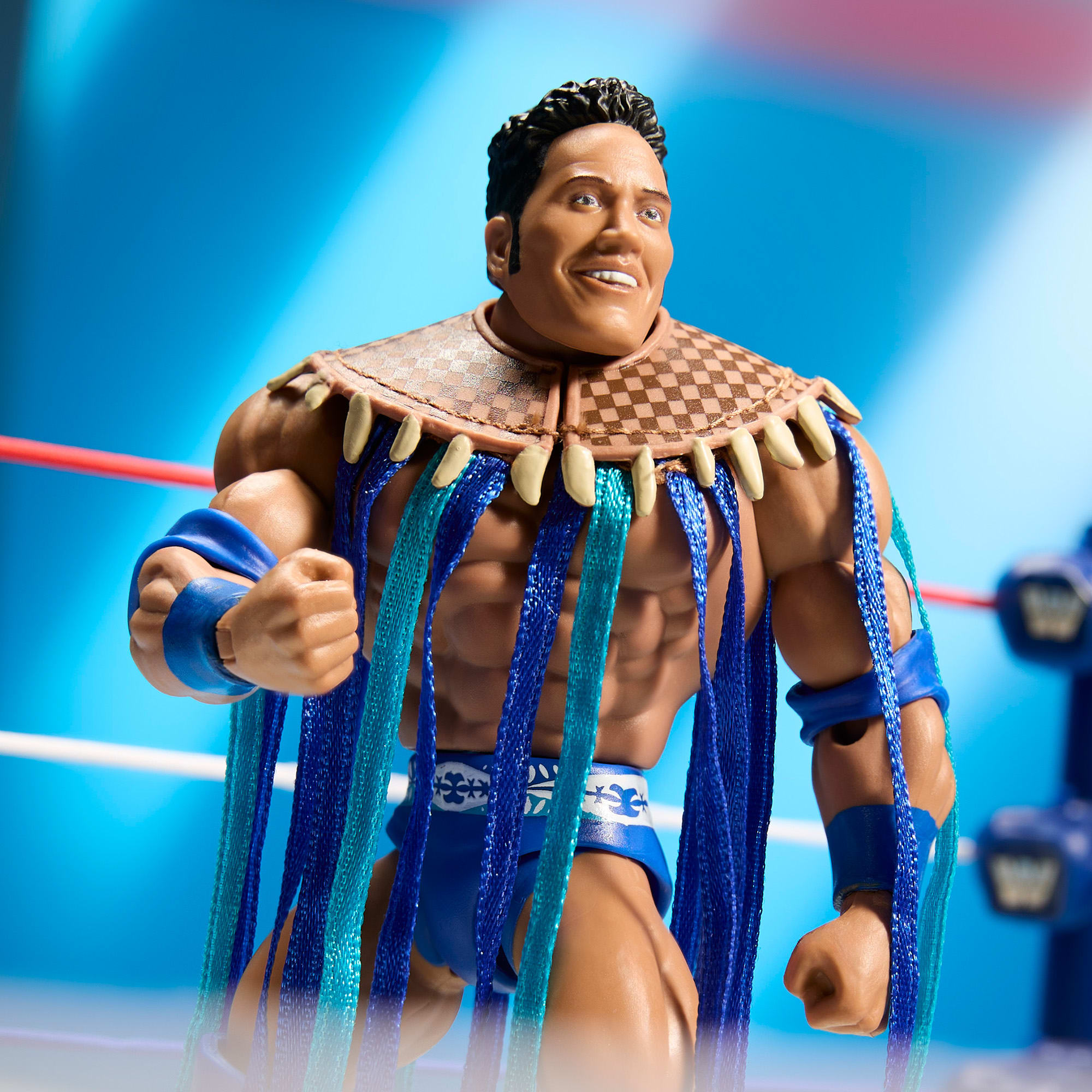 WWE SUPERSTARS ROCKY MAIVIA AND THE ROCK 2-PACK COLLECTIBLE ACTION FIGURE