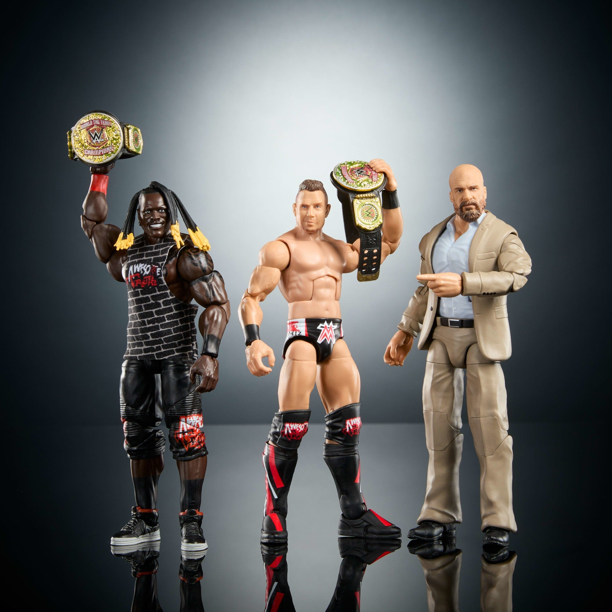 WWE AWESOME TRUTH ELITE COLLECTION 3-PACK
