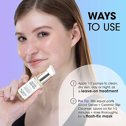 SUNDAY RILEY GOOD GENES LACTIC ACID SERUM ALL-IN-ONE BRIGHTENING EXFOLIATING FACE TREATMENT