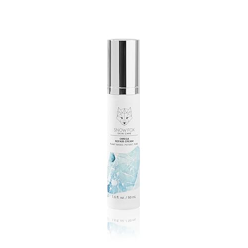 SNOW FOX OMEGA REPAIR CREAM 50ML PLANT-BASED OMEGA 3-6-7-9 MOISTURIZER FOR FACE AND SKIN