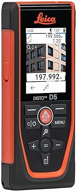 LEICA DISTO D5 LASER DISTANCE METER 650FT WITH BLUETOOTH 4X ZOOM CAMERA GEOSYSTEMS NEW MODEL