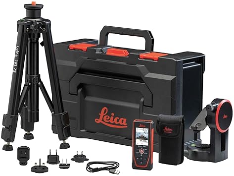 LEICA DISTO D5 LASER DISTANCE METER 650FT WITH BLUETOOTH 4X ZOOM CAMERA NEW PACKAGE