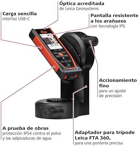 LEICA DISTO D5 LASER DISTANCE METER 650FT WITH BLUETOOTH 4X ZOOM CAMERA NEW PACKAGE