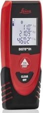 LEICA DISTO D1 LASER DISTANCE METER 120FT WITH BLUETOOTH 4.0, BLACK RED PRECISE MEASURING TOOL