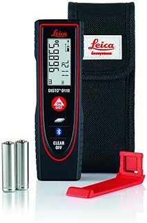 LEICA DISTO D110 E7100I LASER DISTANCE MEASURER 200FT 60M WITH BLUETOOTH BLACK RED