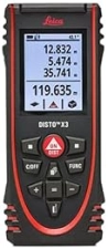 LEICA DISTO X3 RUGGED LASER DISTANCE METER, 150M RANGE, WATERPROOF, SHOCKPROOF, PRECISION TOOL