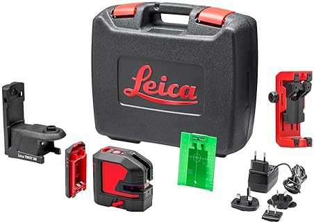 LEICA GEOSYSTEMS LINO L2P5G GREEN BEAM LASER LEVEL, 5-POINT CROSS LINE, MODEL 864435
