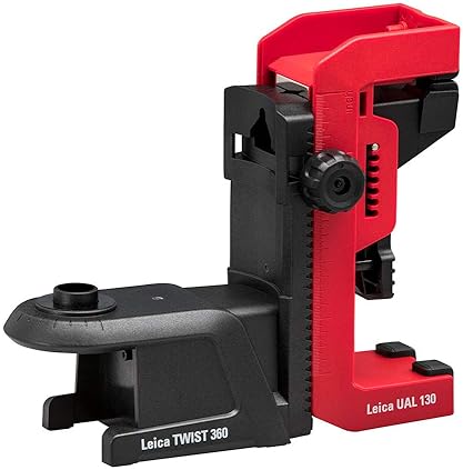 LEICA LINO UAL130 ADJUSTABLE WALL BRACKET WITH QUICK CLAMP FOR LINE LASER LEVEL 866131